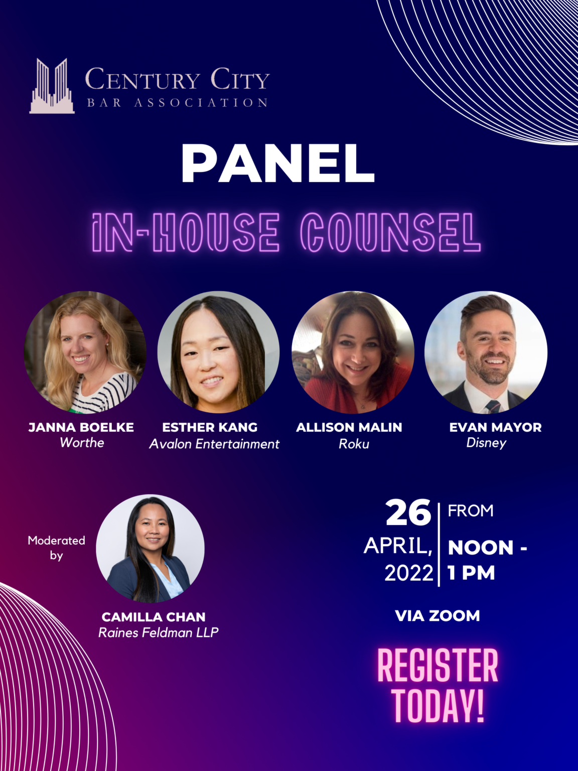 InHouse Counsel Panel Century City Bar Association
